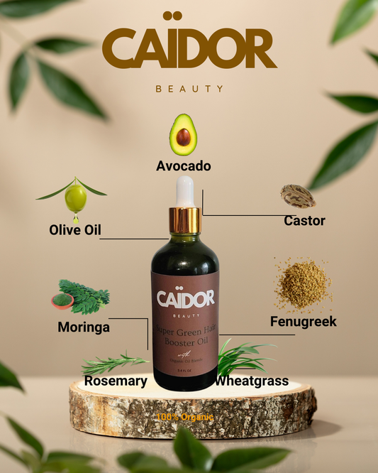 Super Green Hair Booster Oil (3.4 fl oz)