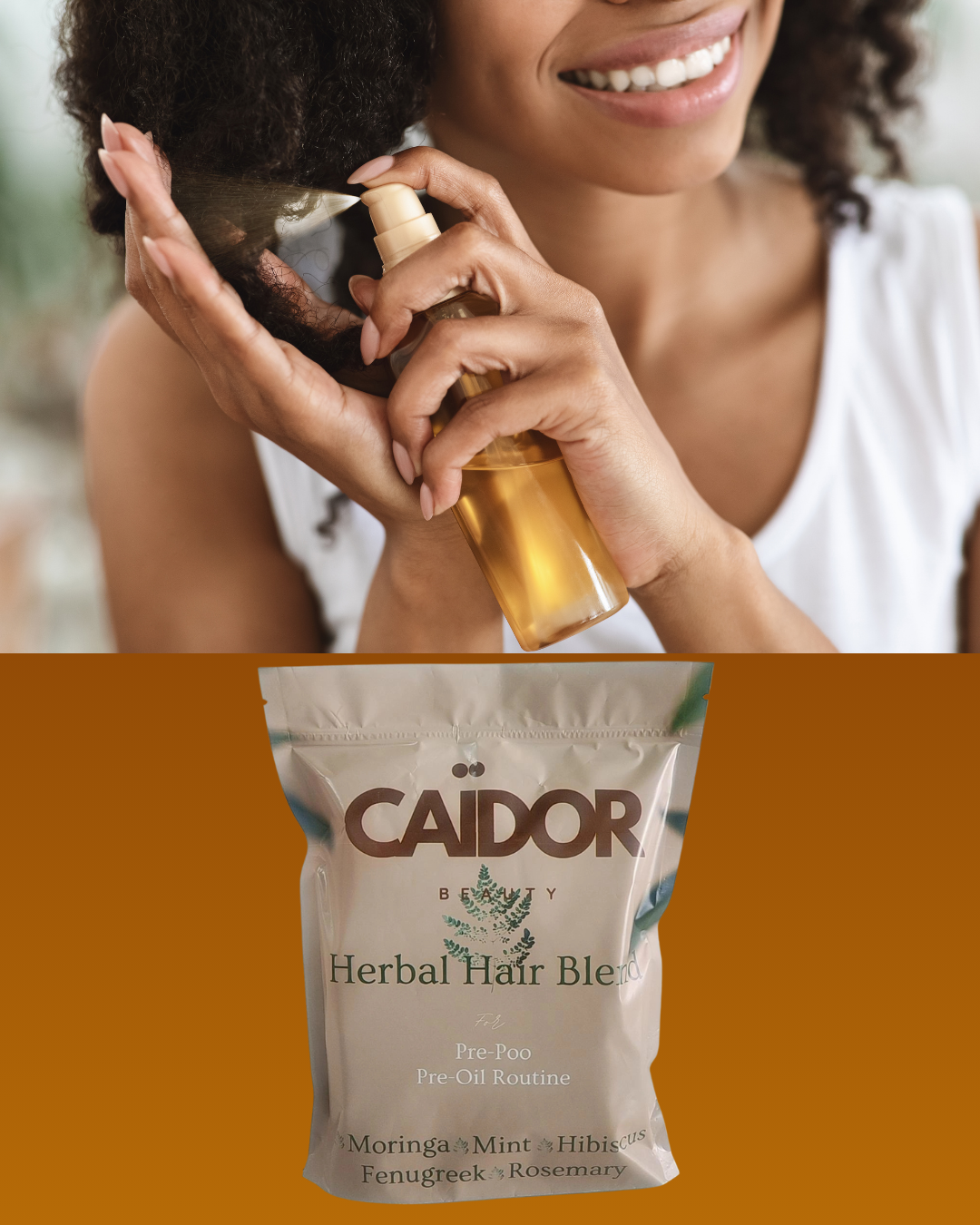 Organic Herbal Hair Blends ( 3-3.5 months supply)