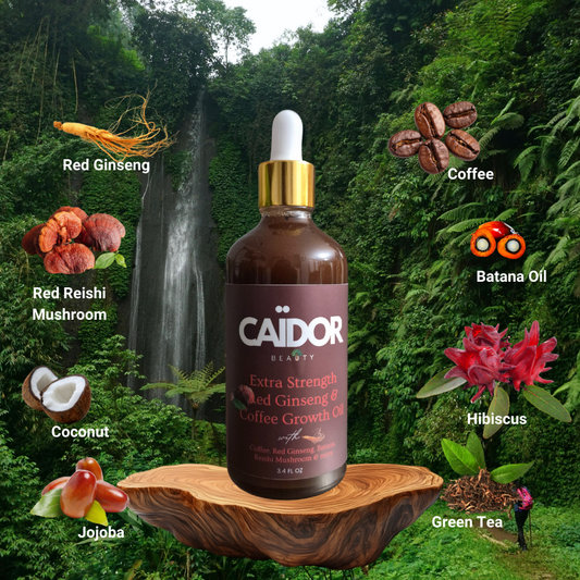 EXTRA Strength Red Ginseng & Coffee Growth Oil